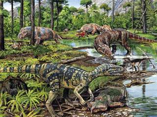 Бурное развитие флоры и фауны началось 90 млн лет назад